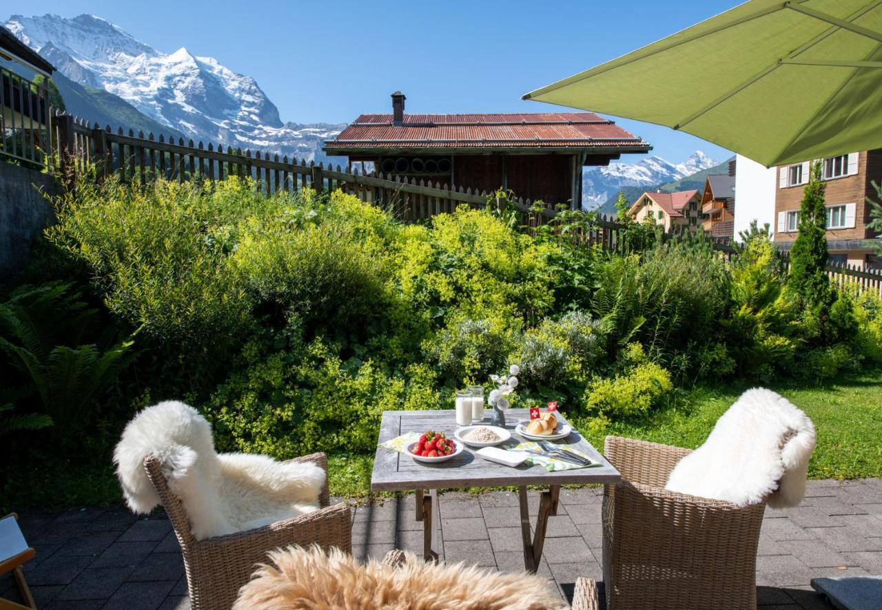 Les Residences Waldbort Wengen Exterior foto