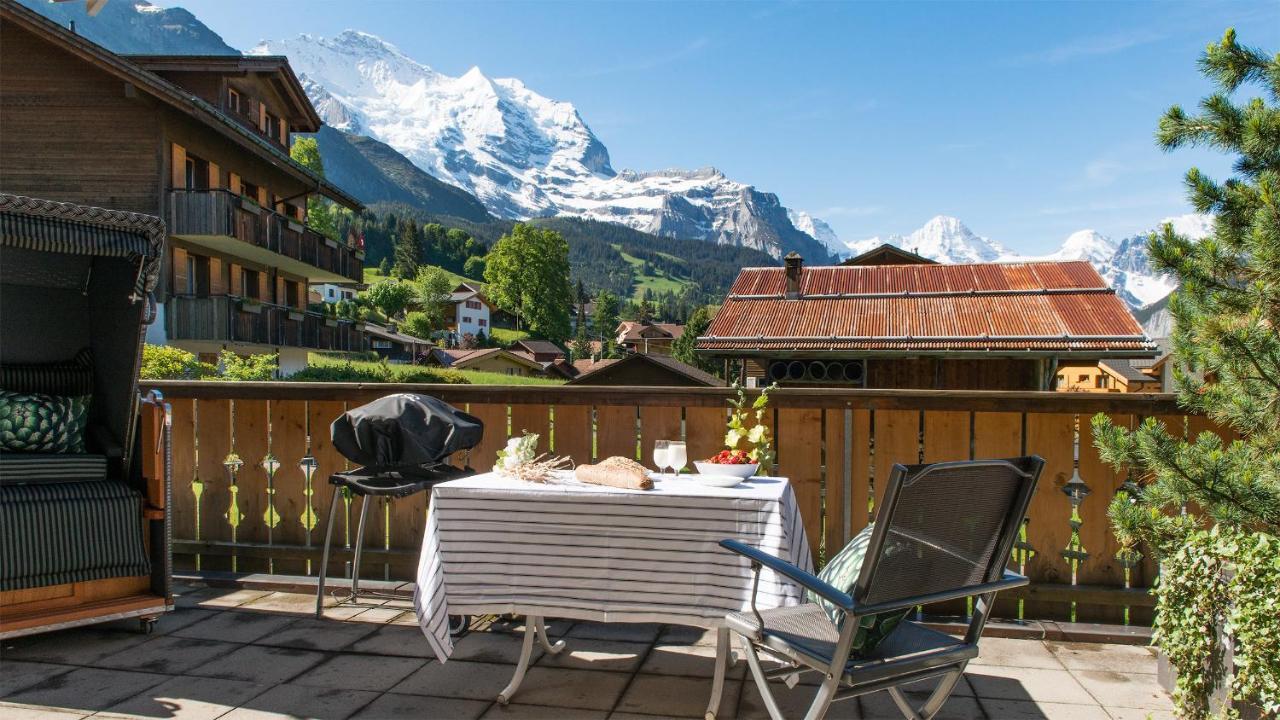 Les Residences Waldbort Wengen Exterior foto